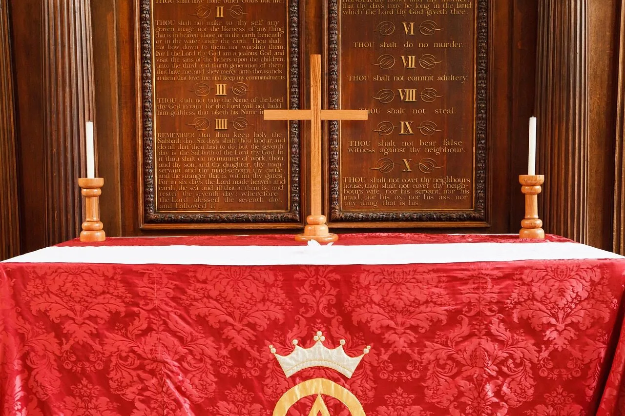 altar, candle, catholic, christ, christianity, church, concept, cross, faith, god, holy, interior, pray, religion, religious, small, symbol, red, brown cross, brown god, brown candle, brown pray, brown candles, altar, altar, altar, altar, altar