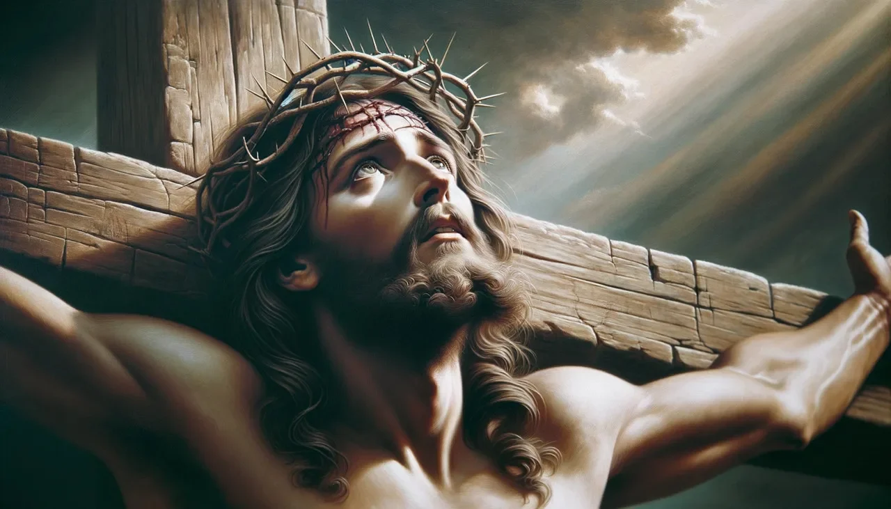 ai generated, jesus, crucifixion, cross, cross of salvation, redemption on the cross, christianity, christ, church, faith, crucifixion, cross, cross, cross, cross, cross